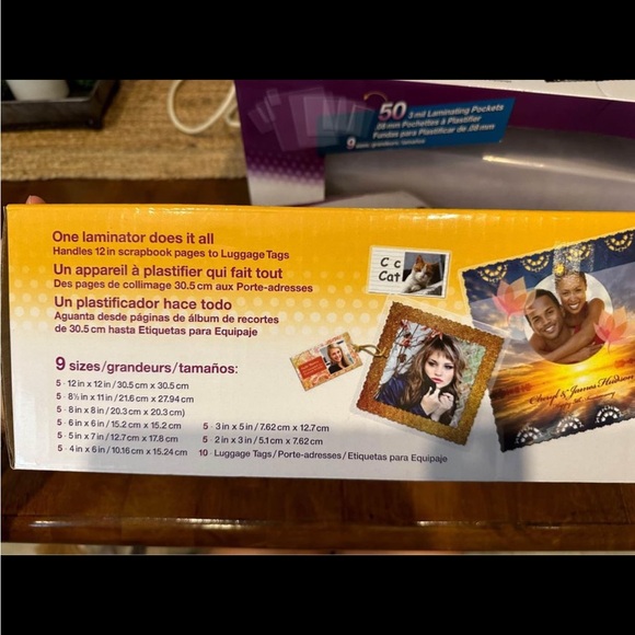 Purple Cow 13" Hot Cold Laminator - Picture 2 of 5